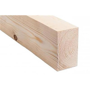 Bg Home Diy White Deal Timber Pao 3 X 1In  X 2.4M