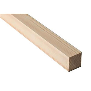 Bg Home Diy White Deal Timber Pao 1.25 X 1.25In X 2.4M