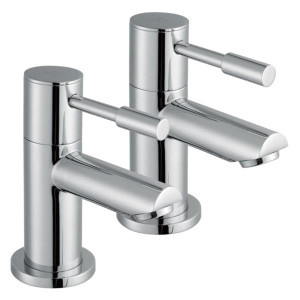 Rt Large Dalla Bath Taps Chrome