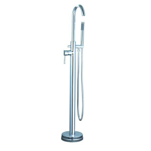 Rt Large Dalla Freestanding Bath Shower Mixer Chrome