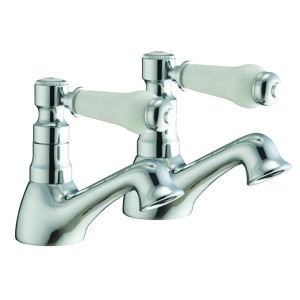 Rt Large Kylemore Basin Taps Chrome