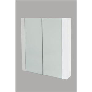 Bg Home Tema Milan Slimline Double Mirror Cabinet