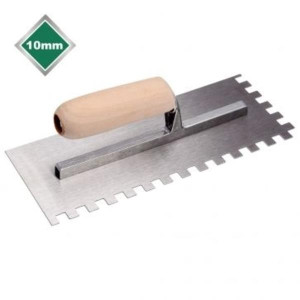 Tile Rite High Carbon Steel Square Notched Trowel 10Mm
