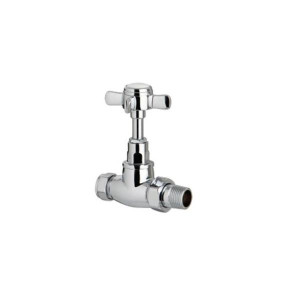 Sonas Traditional Straight Radiator Valve Set