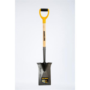 True Temper Wood Handle Digging Spade D Grip