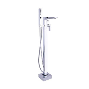 Rt Large Voici Freestanding Bath Shower Mixer Chrome