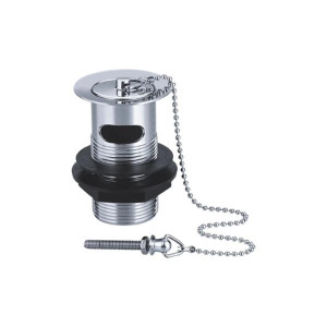Sonas Brass Basin Waste With Metal Plug & Chain