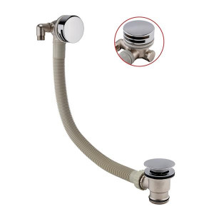 Sonas Round Bath Filler Chrome