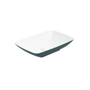 Sonas Skål Rectangle Countertop Basin Ocean Blue