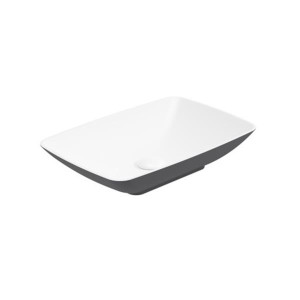 Sonas Skål Rectangle Countertop Basin Midnight Grey