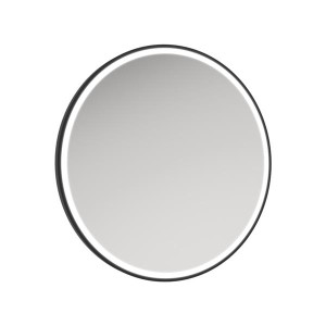 Sonas Astrid Beam Brushed Matt Black Mirror 800Mm