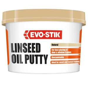 Evo Stik Linseed Oil Putty  - Natural 500G