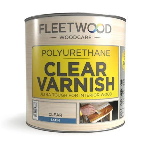 Fleetwood Polyurethane Clear Varnish 2.5L Satin