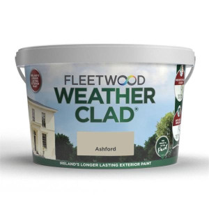 Fleetwood Weatherclad Exterior Paint 10L - Ashford 10L