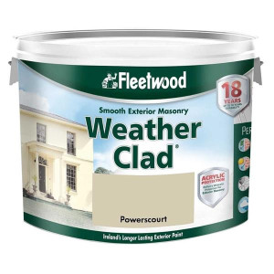 Fleetwood Weatherclad Exterior Paint 10L - Powerscourt
