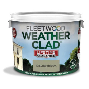 Fleetwood Weatherclad Exterior Paint 10L - Willow Brook