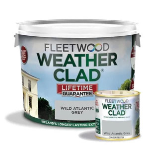 Fleetwood Weatherclad Exterior Paint 10L - Grey 10L