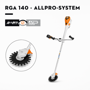 Stihl Kosa akumulatorowa RGA 140 [36 V] z systemem AP. Nożyce obrotowe.