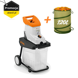 STIHL GHE 135 L – rozdrabniacz elektryczny, 2,5 kW, walec tnący
