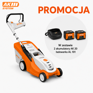 STIHL RMA 239 – kosiarka akumulatorowa, 37 cm, kosz 40 l