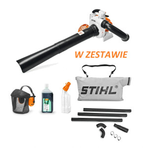 Stihl odkurzacz ręczny spalinowy SH 56 [Moc 1 KM] - ZESTAW