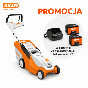 STIHL RMA 239 – kosiarka akumulatorowa, 37 cm, kosz 40 l