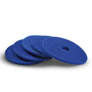 Karcher pad, miękki, niebieski, 432 mm, 5 szt.