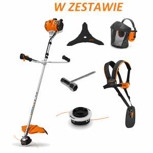 STIHL FS 235 – kosa spalinowa, AC C26-2 + trójząb 250-3