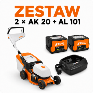STIHL RMA 243 – kosiarka akumulatorowa, 41cm, kosz 52 I
