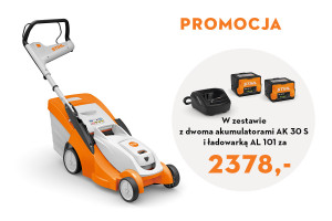 STIHL RMA 239 – kosiarka akumulatorowa, 37 cm, kosz 40 l