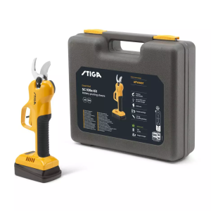 STIGA SC 100e – sekator akumulatorowy, zestaw