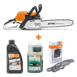 STIHL MS 261 RS Pro – dodatkowe oleje i łańcuch
