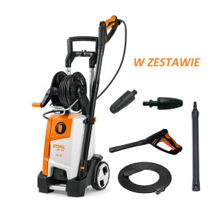 STIHL RE 130 PLUS – myjka wysokociśnieniowa, bęben na wąż, 420 l/h, 170 bar