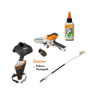 Stihl Zestaw GTA 26 + AS 2 + AL 1 + Wysięgnik + Kabura