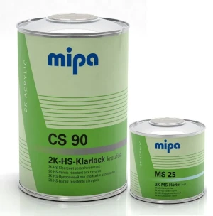 Lakier Samochodowy Bezbarwny Mipa Hs Cs90+ms25 Kpl. 1,5l