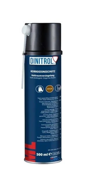 środek Antykorozyjny Do Profili Dinitrol Ml Brązowy 500ml