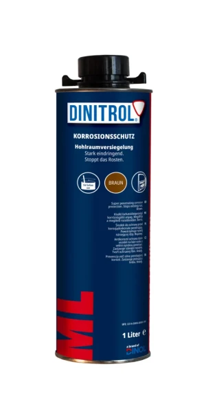 środek Antykorozyjny Do Profili Dinitrol Ml Brązowy 1l
