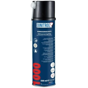 środek Antykorozyjny Do Profili Dinitrol 1000 Beżowy 500ml Spray