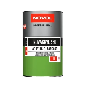 Lakier Samochodowy Lakier Samochodowy Bezbarwny Novol Novakryl 550 Hs 1l Szybkoschnący