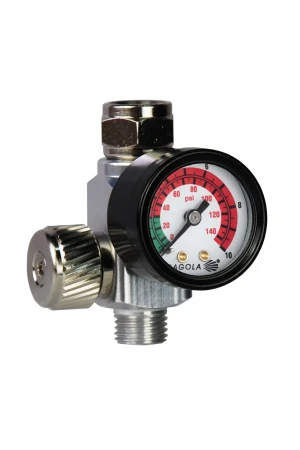 SAGOLA RC2 Regulator przepływu powietrza z manometrem