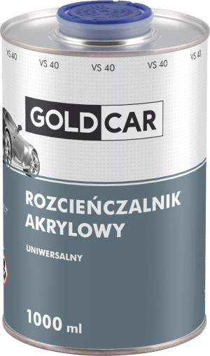 Rozcieńczalnik Akrylowy Uniwersalny Goldcar 1l