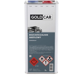 Rozcieńczalnik Akrylowy Uniwersalny Goldcar  5l