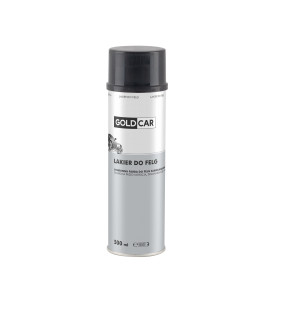 Lakier Do Felg Czarny Spray Goldcar 500ml