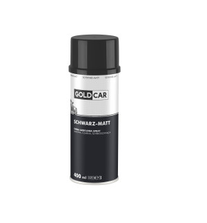 Lakier Czarny Mat Spray Goldcar 400ml