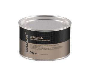 Goldcar+ Goldcar Szpachla Szpachlówka Uniwersalna Ultralekka Antykorozyjna 500ml Z Utwardzaczem
