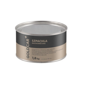Goldcar+ Goldcar Szpachla Szpachlówka Uniwersalna Multifunkcyjna Niebieska 1,8kg Z Utwardzaczem
