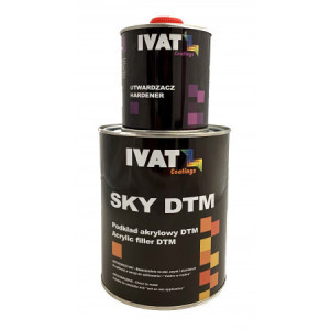 Podkład Akrylowy Sky Filler Czarny 4+1b 1l