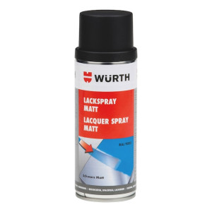 Lakier Matowy Wurth Czarny 400ml Spray