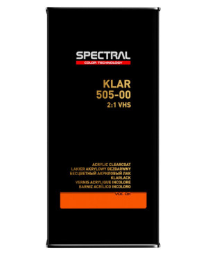 Lakier Samochodowy Novol Spectral Klar 505–00 Lakier Samochodowy Bezbarwny Vhs 5l