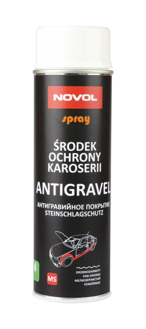 środek Ochrony Karoserii Novol Antigravel Ms Biały 500ml Spray